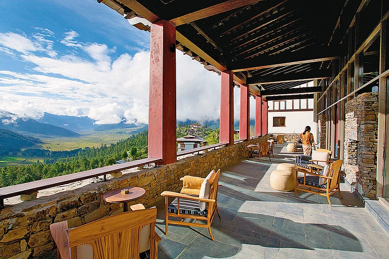 Gangtey Lodge is nestled in Bhutan's Phobjikha Valley - Courtesy: Mark Wong