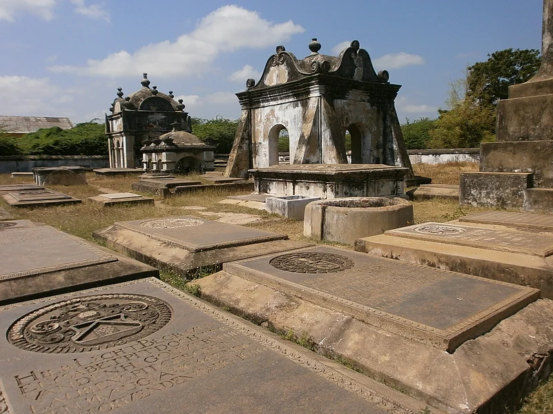 A Dutch cemetary in South India