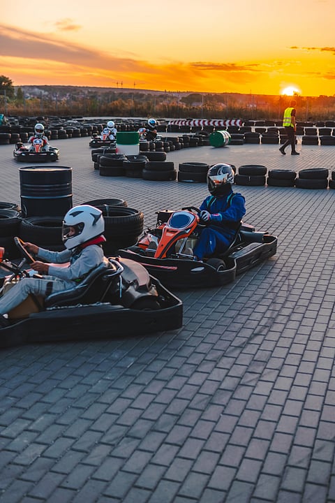Karting is the first step for wannabe Formula One drivers