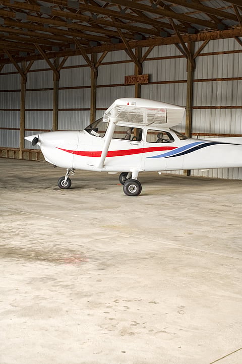 Microlight flying involves small two-seater aeroplanes