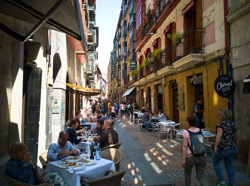 Casco Viejo in Bilbao