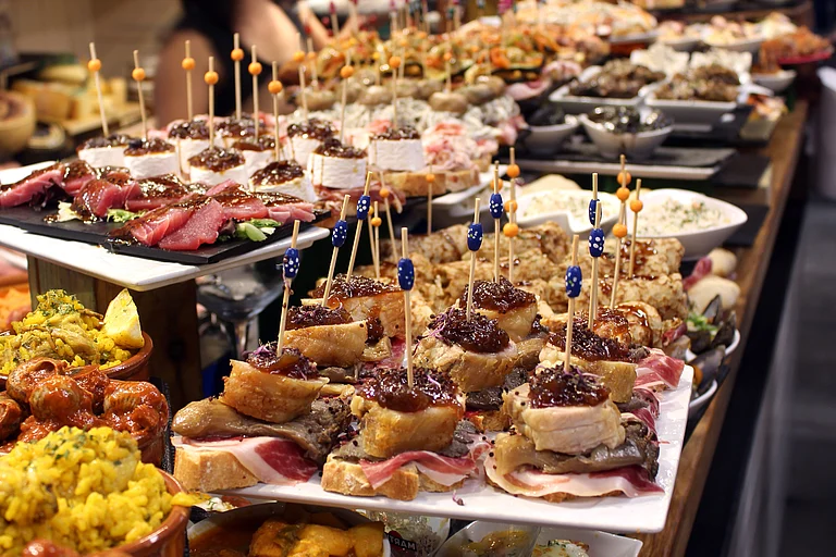 The Basque Country, particularly Bilbao, is famous for its pintxos - Shutterstock