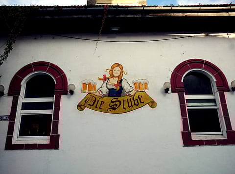 Die Stube is a charming German-inspired restaurant in the city, known for its delicious traditional dishes