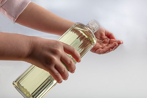 Kolonya is sprinkled on guests’ hands as they enter homes, hotels and hospitals