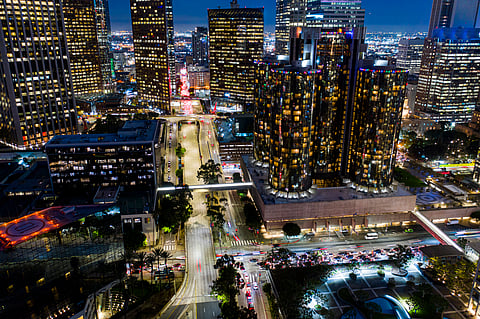 Los Angeles at night