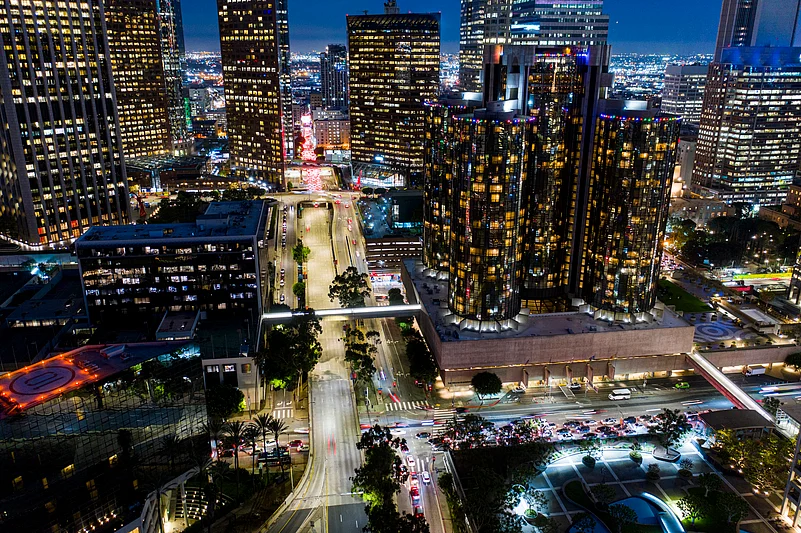 Los Angeles at night
