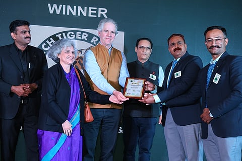 Pench Tiger Reserve received award for "Kailash Shankhala Visitor Friendly Wildlife National Park of the year 2024"