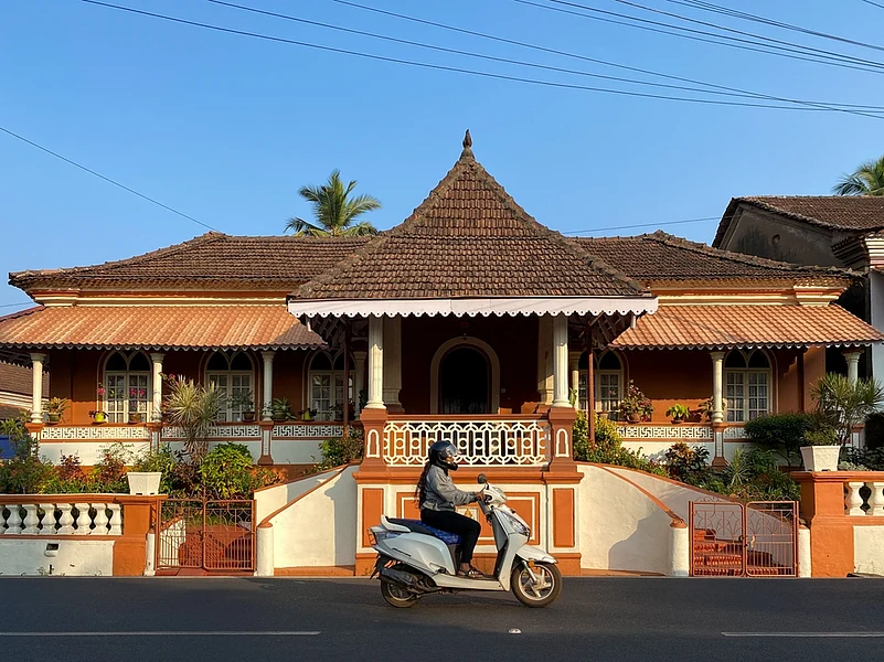 A traditional Portuguese house in Margao