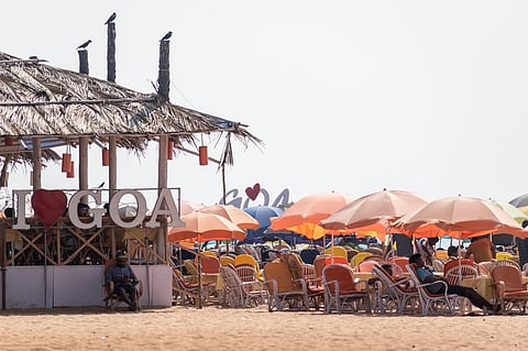 Beach shacks in Goa are increasingly overcrowded