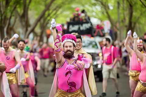 At the Spanish Town Mardi Gras