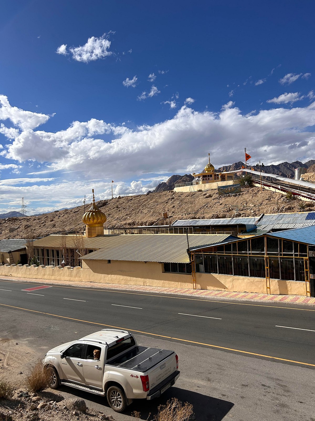 Outside Gurudwara Pathar Sahib