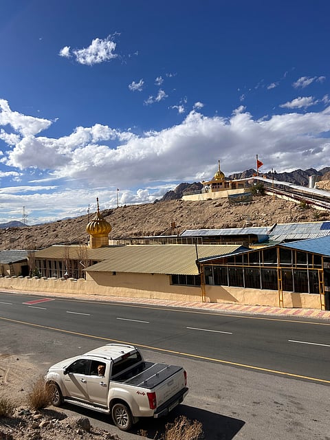 Outside Gurudwara Pathar Sahib