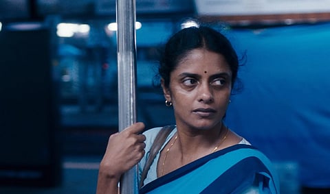 Kapadia extensively uses the colour blue and the local train as a character in her film to depict the pace and mood of Mumbai 