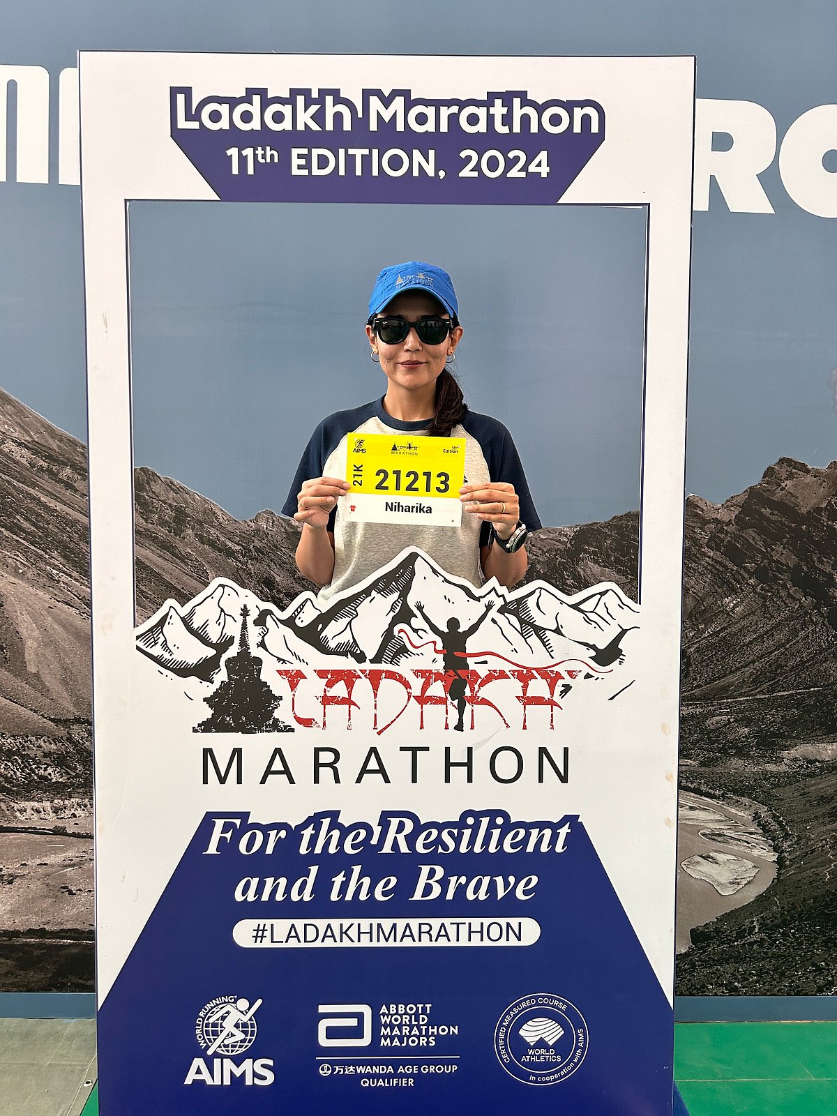 The Ladakh Marathon is the highest marathon globally, at elevations ranging from 11,500 to 17,618 feet