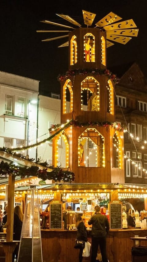 A view of the Kingston Christmas Market