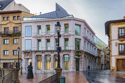 Museum of Fine Arts of Asturias in the city of Oviedo