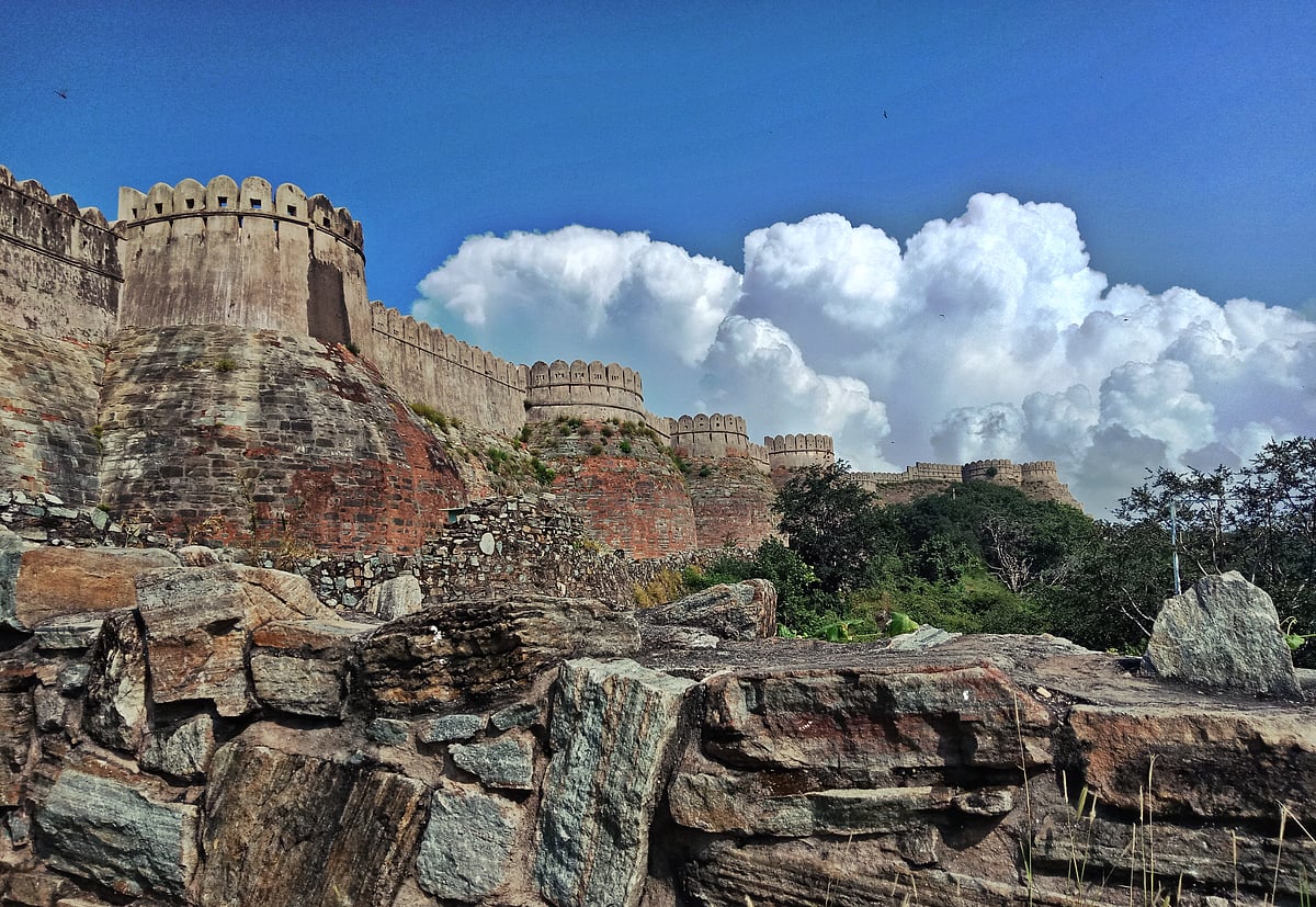 A stunning view of the Great Wall of India