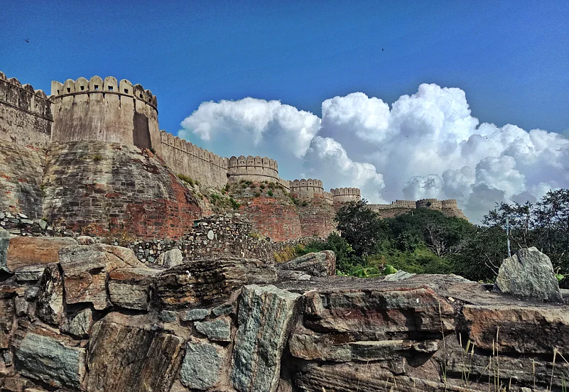 A stunning view of the Great Wall of India
