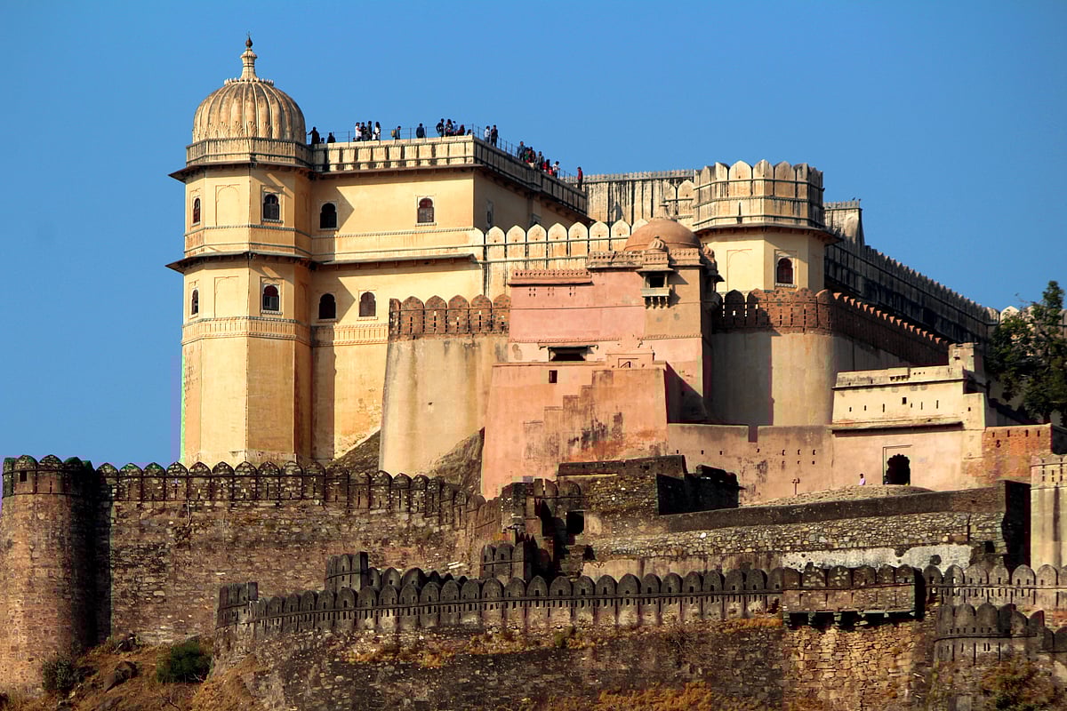 The iconic Kumbhalgarh Fort