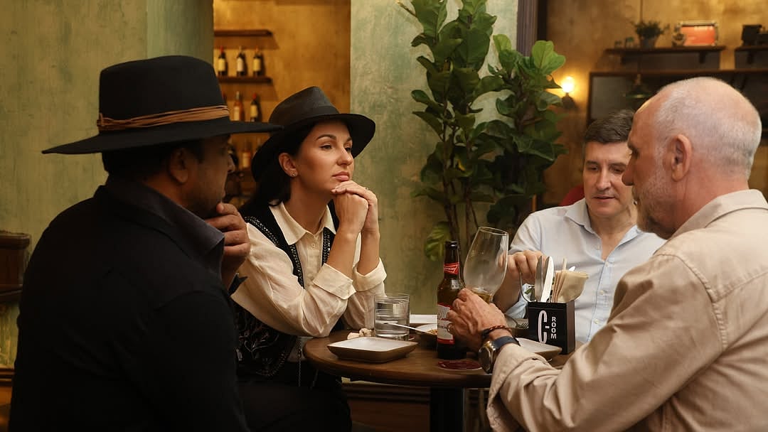 If you are not into noise, head out to Conversation Room