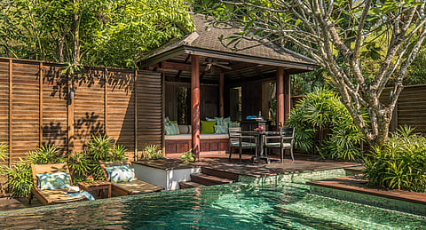 Pool villas at Anantara Phuket