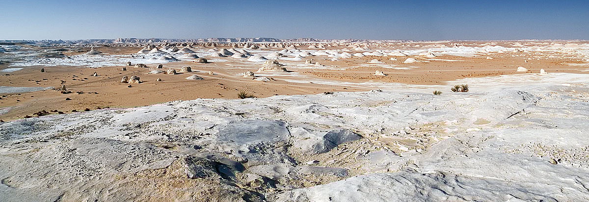 Natural formations in White Desert