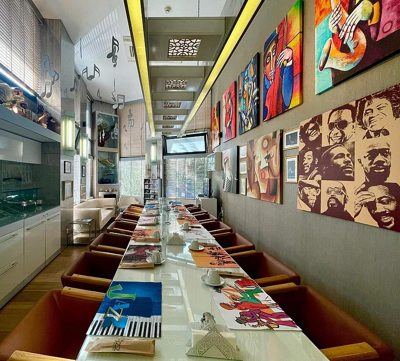 The spaces pay homage to legendary jazz artists