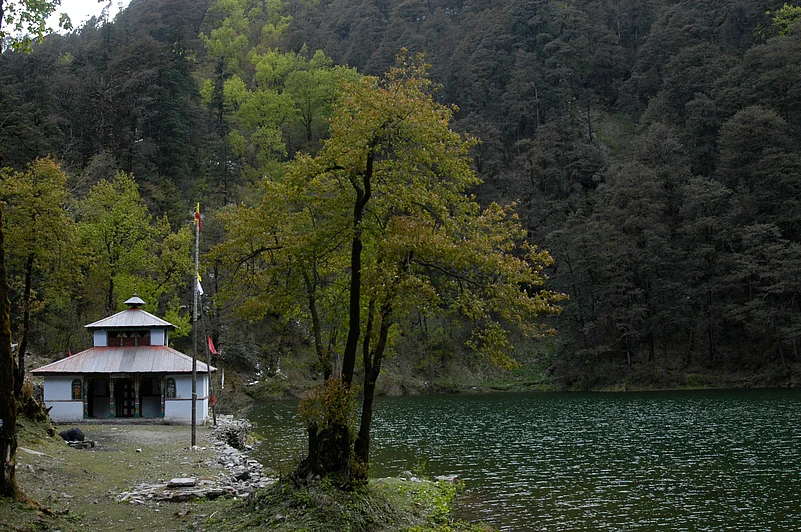 The Ganesh Temple of Dodital Lake