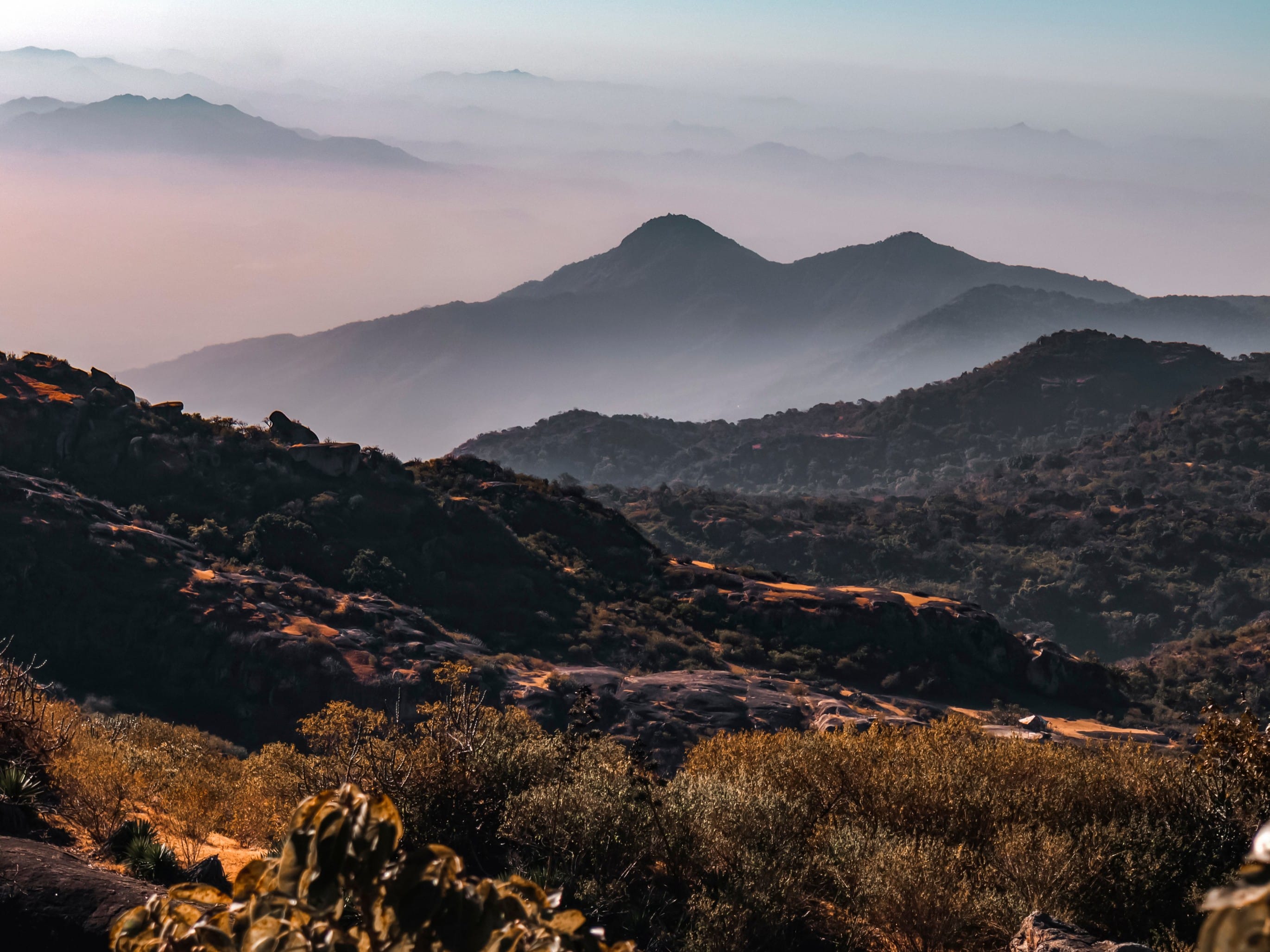 The scenic hills of Mount Abu