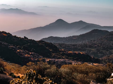 The scenic hills of Mount Abu