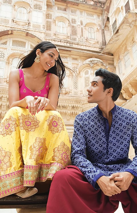 A stillshot from Bandish Bandits