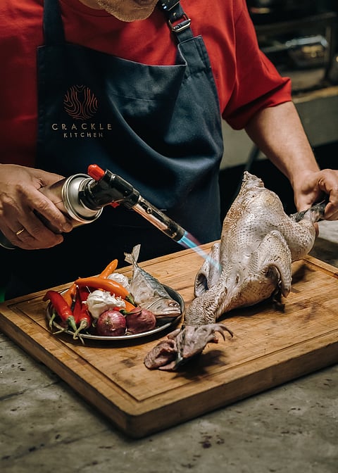 Enjoy an omakase style dinner at Crackle