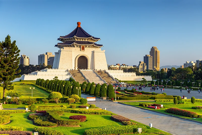 The Chiang Kai-shek Memorial Hall is one of Taiwans most emblematic landmarks