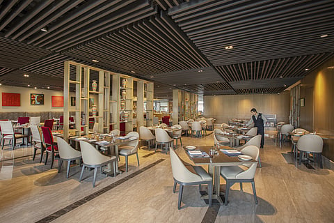Cafe Knosh at Leela Ambience