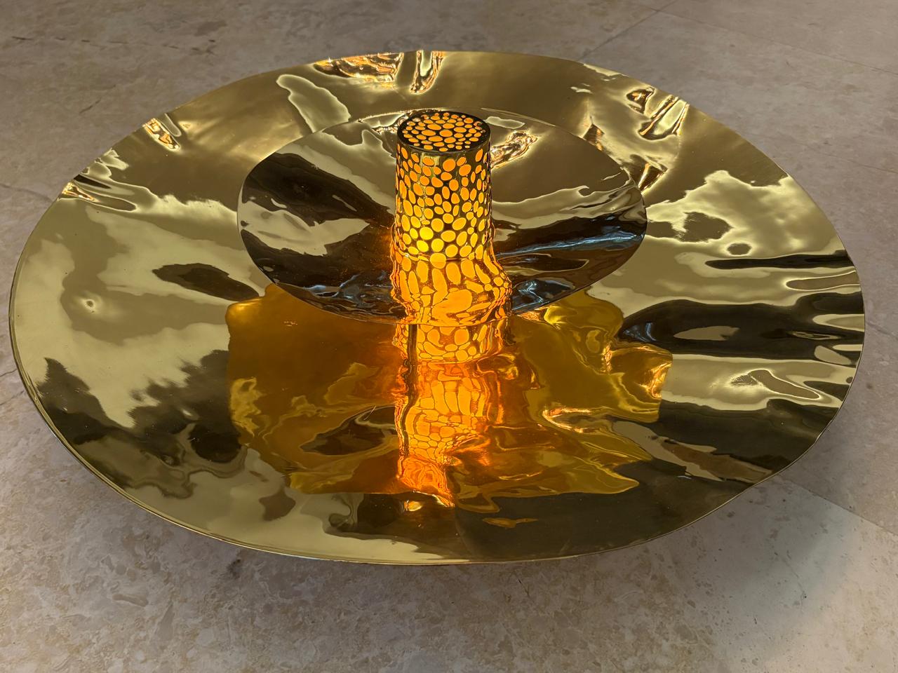 The process of figuring out how the "Deepam" lanterns would float and shine took six to seven months