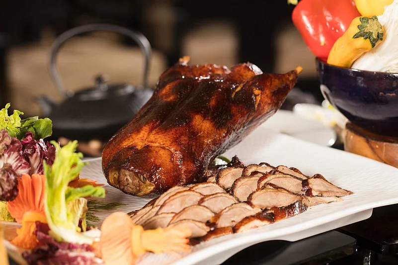 Pecking Duck at ITC Gardenia