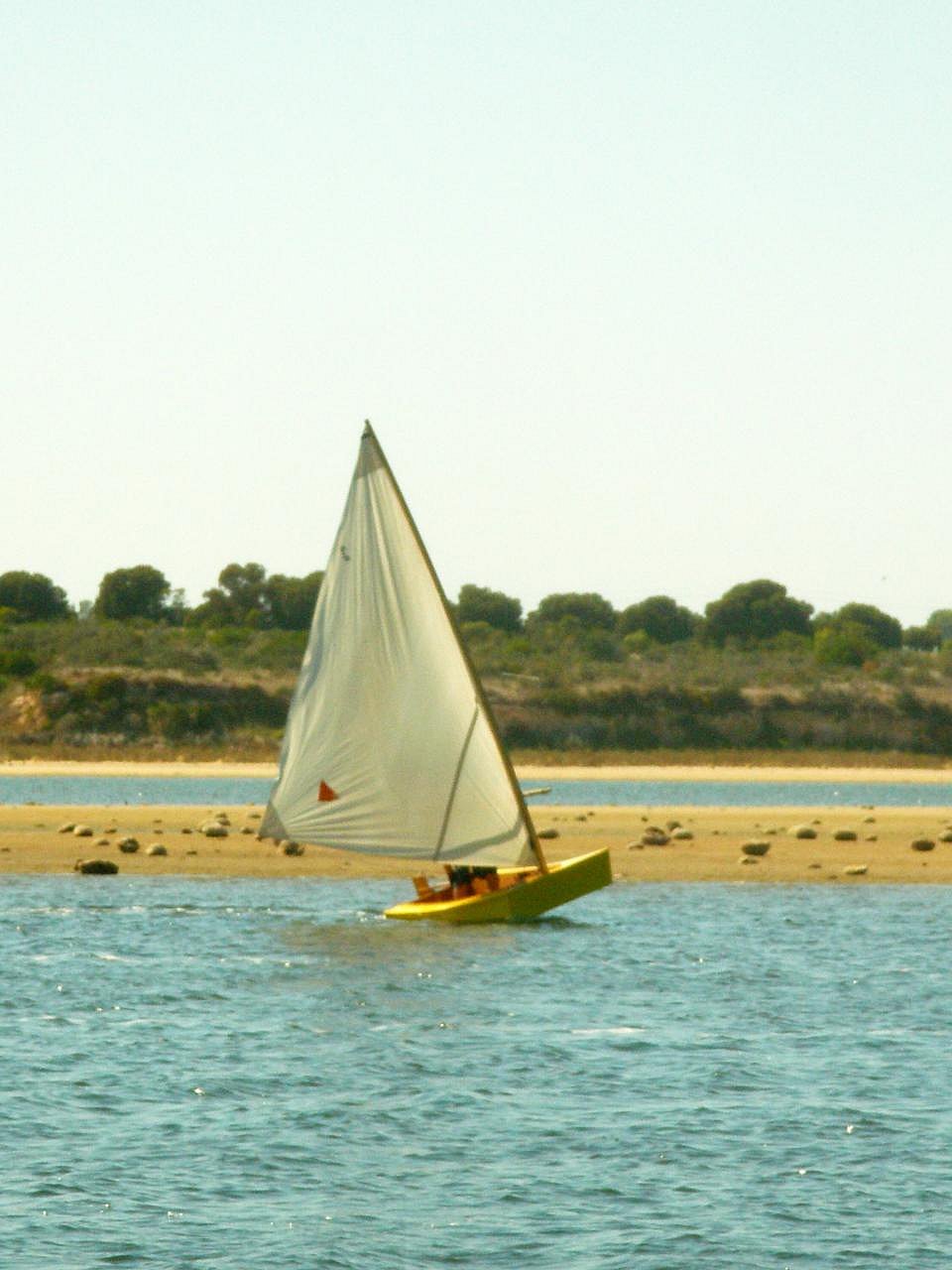 Sailing at Goolwa, South Australia