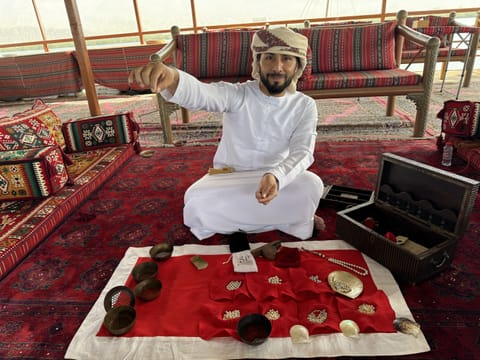 Obaid explaining the grading