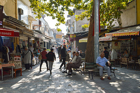 A market in Kemeralti