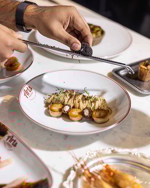 Arts Room offers a dynamic showcase of modern-European cuisine