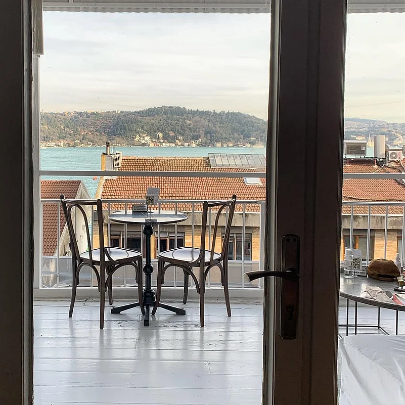 Stunning views of the Bosphorus create the perfect ambience for relaxation