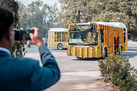 The shuttles are designed with air conditioning complemented by an advanced air sanitising and bacterial filtration system