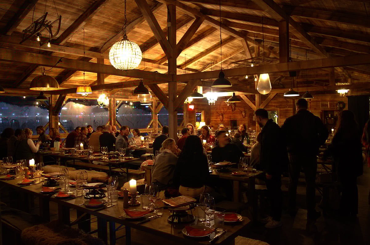 A fondue chalet