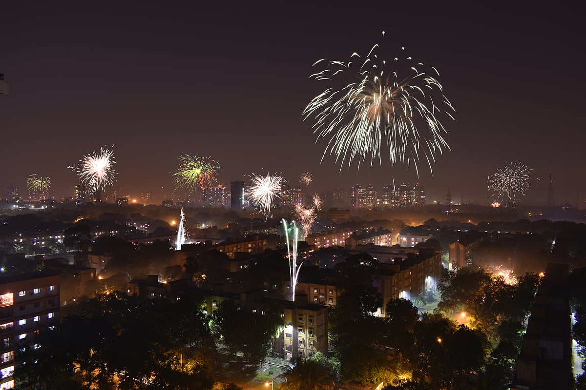 zeeshanbari/Shutterstock : Fireworks in Mumbai