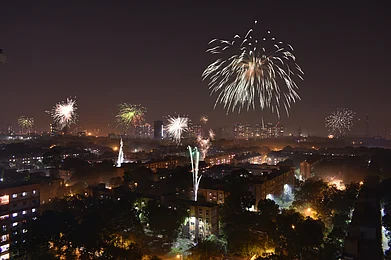 zeeshanbari/Shutterstock : Fireworks in Mumbai