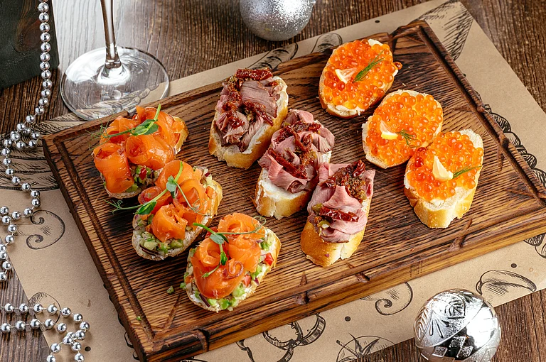 Sandwiches for New Year's - Loskot5d/Shutterstock