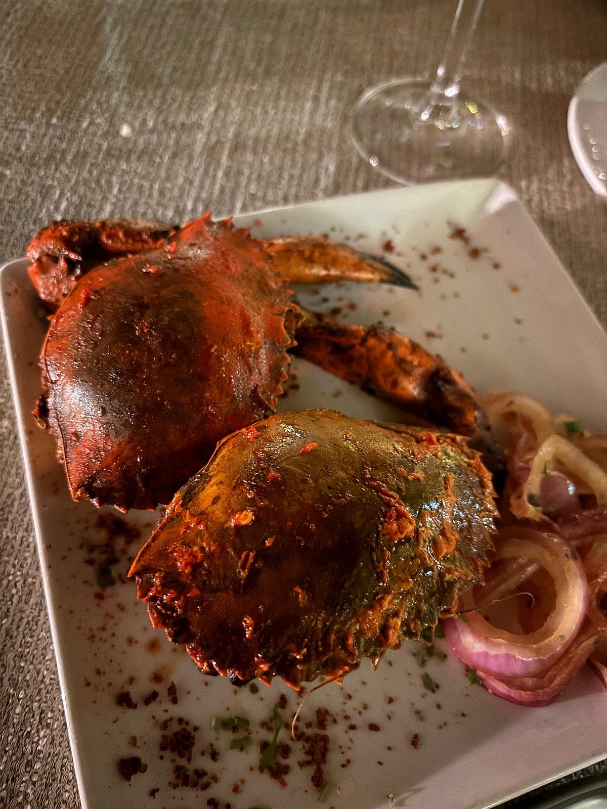 Masala crab