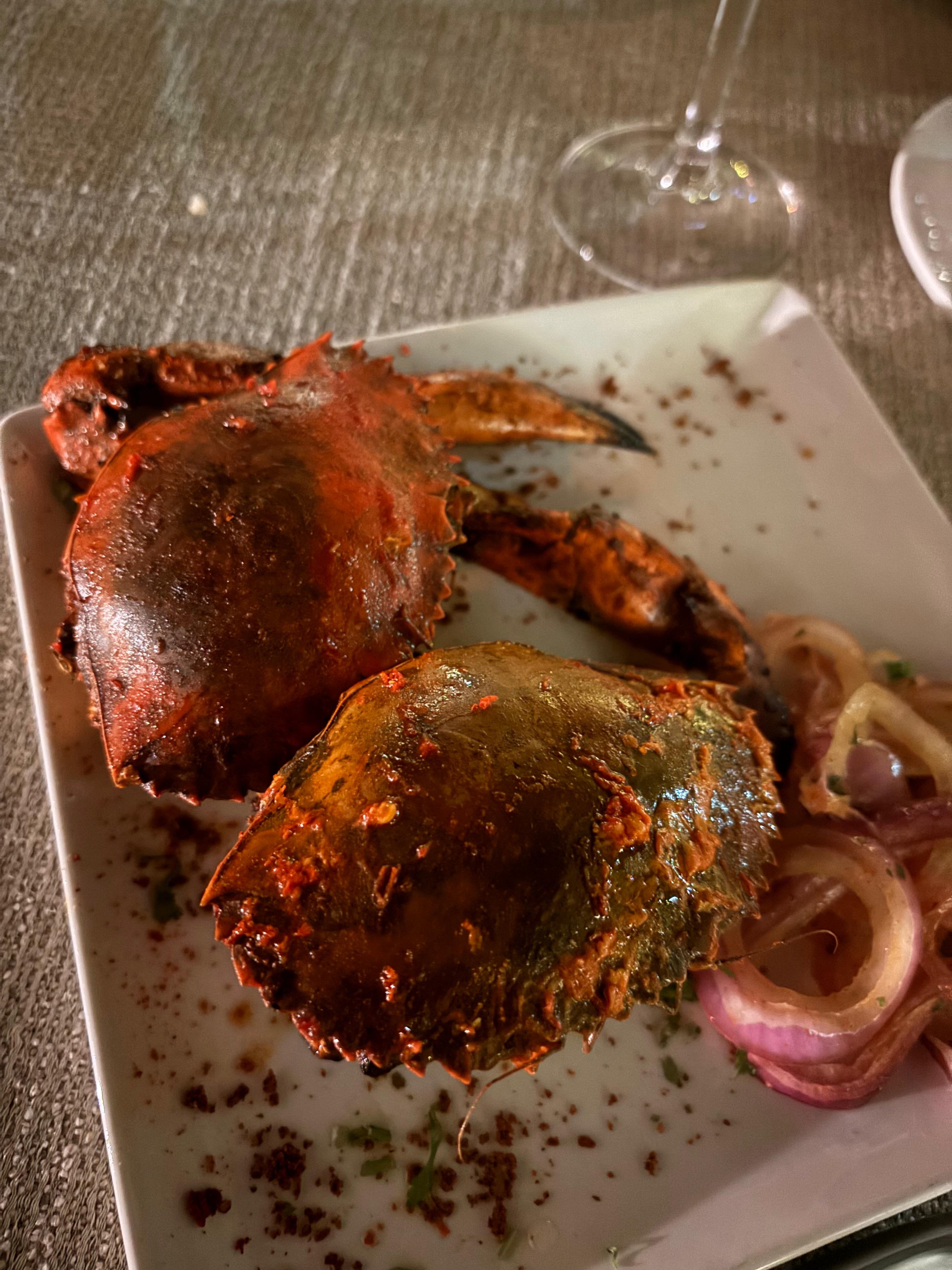 Masala crab