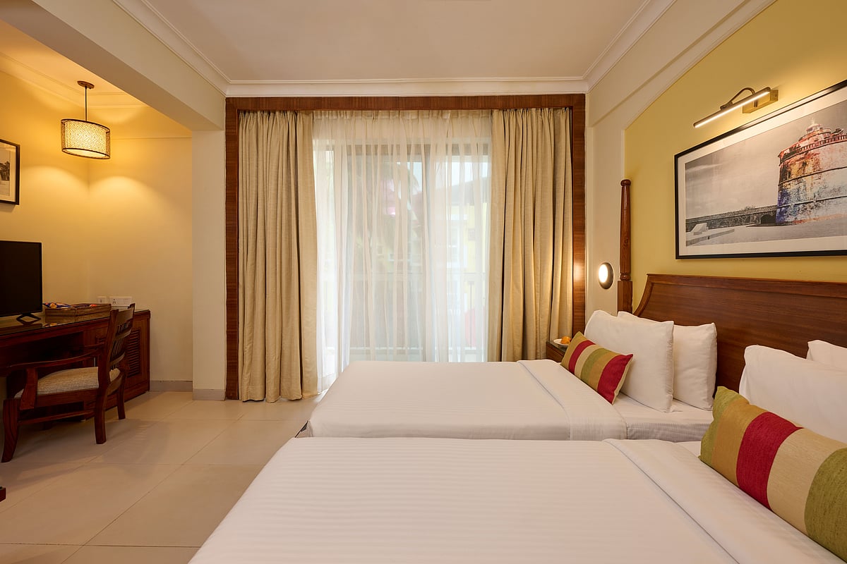 The hotel comes with 116 well-appointed rooms