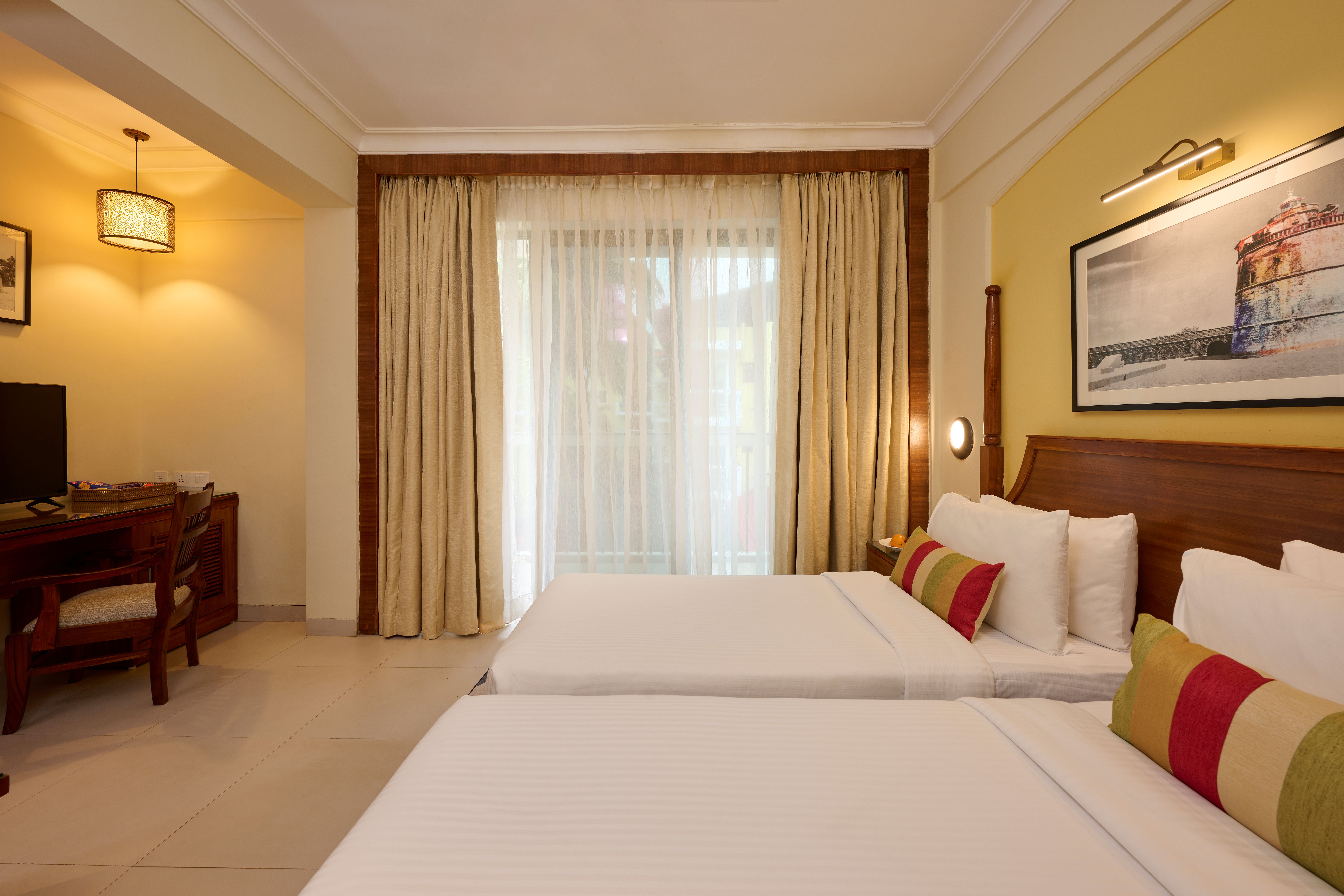 The hotel comes with 116 well-appointed rooms